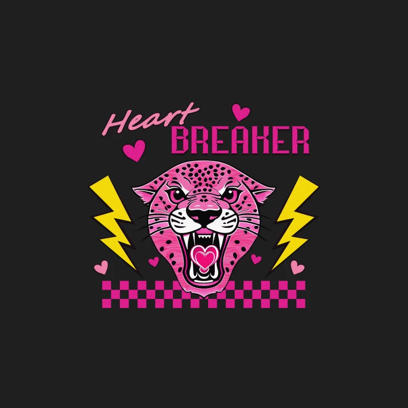 Herzbrecher Panther Design Herren Tanktops