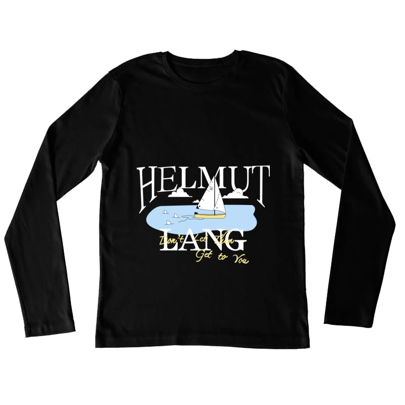Segelboot-Abenteuer und Inspiration Damen Langarm T-Shirt