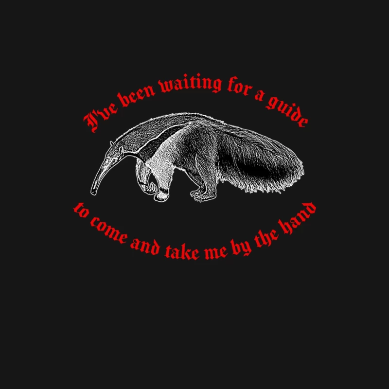 Disorder Nihilist Anteater Design Female Long Sleeve T-Shirt