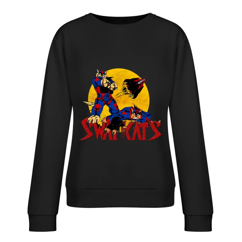 Swat Kats: The Radical Squadron Female Pullover Sweatshirt