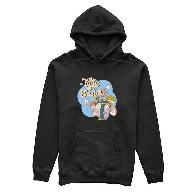 Prenez-le facilement avec des champignons et des abeilles Femme Sweat à capuche