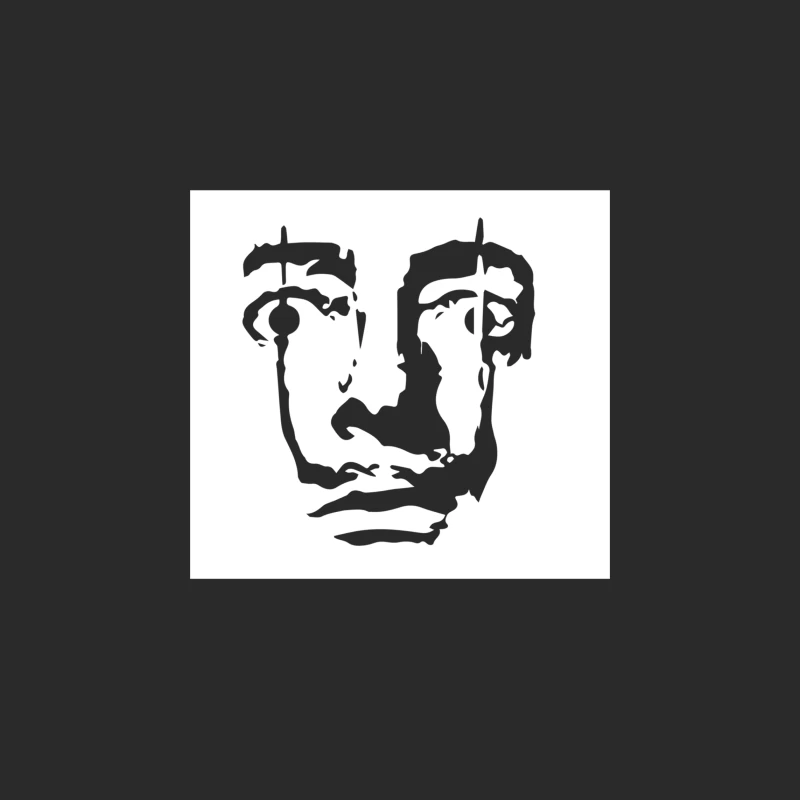 Salvador Dali Face Surrealist Artist Baseball Cap