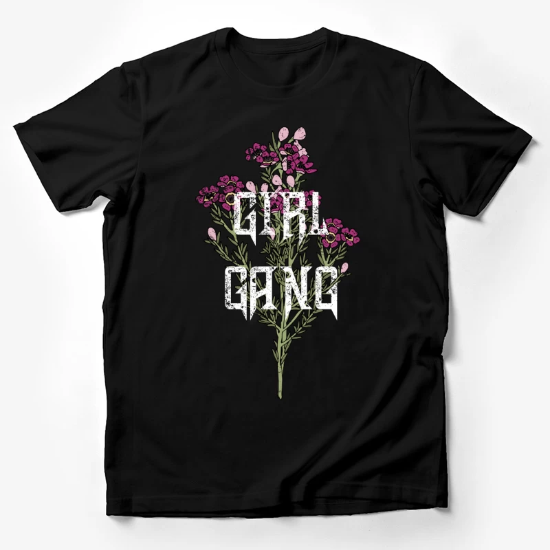 Illustration florale Girl Gang Homme T-Shirt