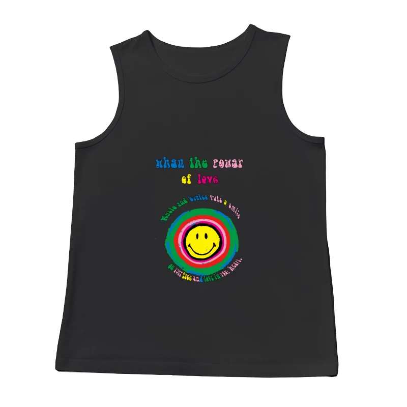 Kraft der Liebe Smile-Design Herren Tanktops
