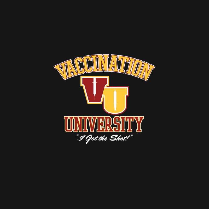 Vaccination University Logo: Educational Health Initiative Desk Mat