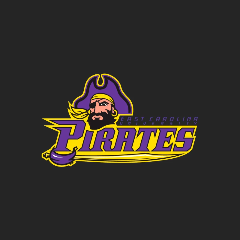 East Carolina Pirates Logo Female Pullover Sweatshirt