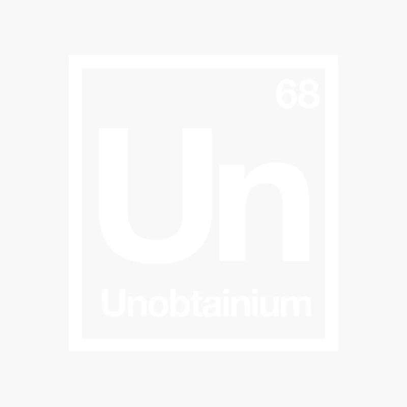 Unobtanium Cotton Tote Bag