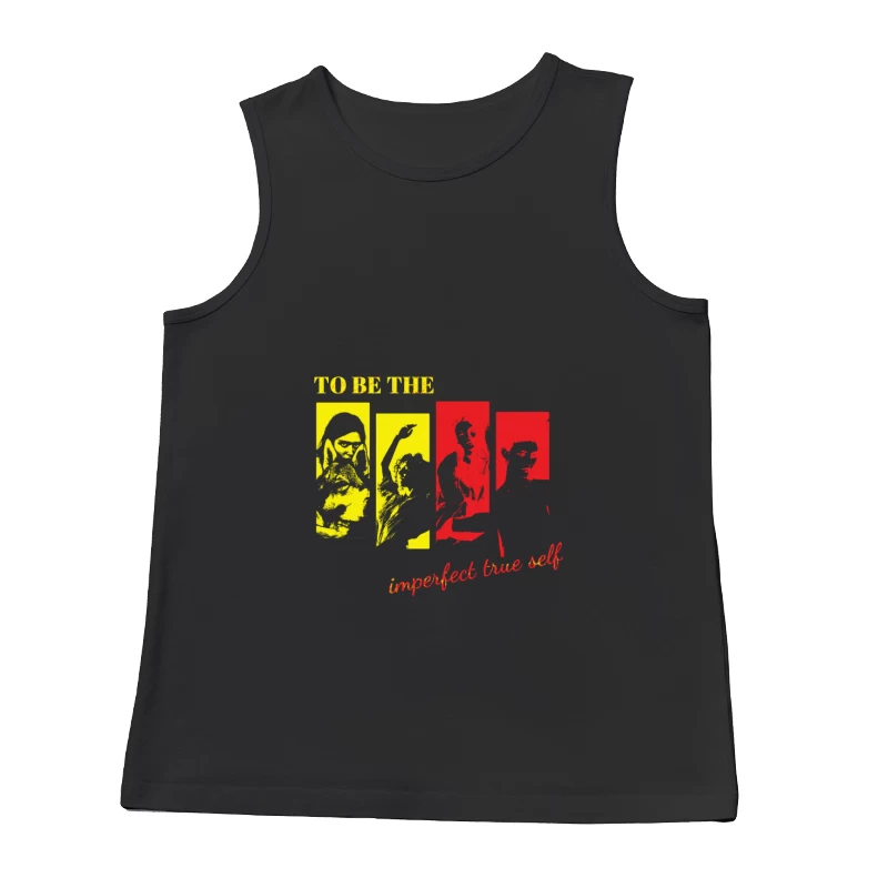 Sei das unvollkommene wahre Selbst Herren Tanktops