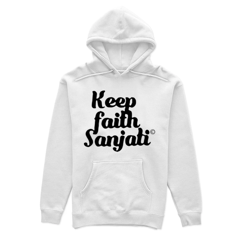 Sanjati Keep Faith Design Damen Pullover Hoodie