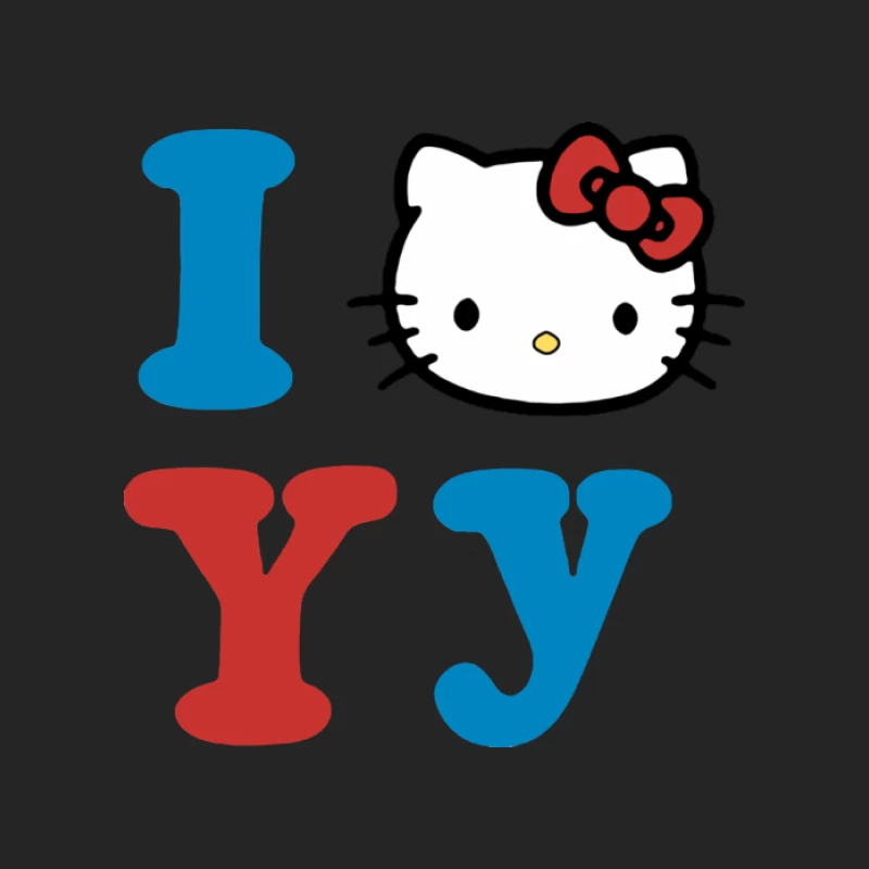 Liebe für Hello Kitty Herren Pullover Sweatshirt