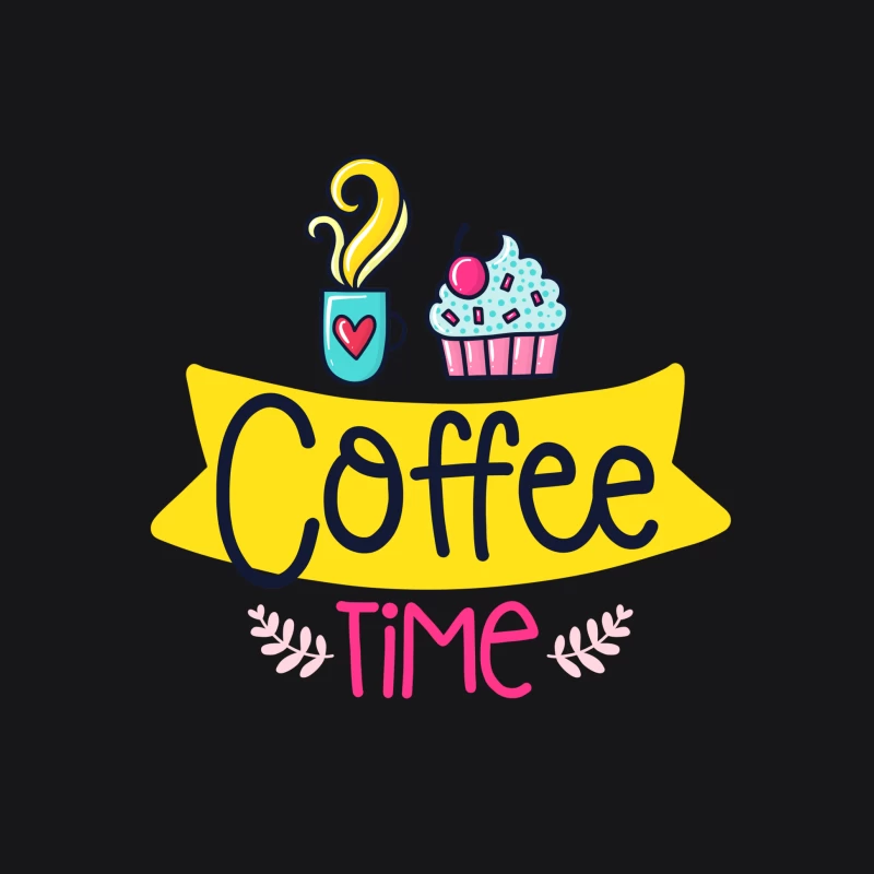 Pause café avec cupcake Homme Sweat à capuche