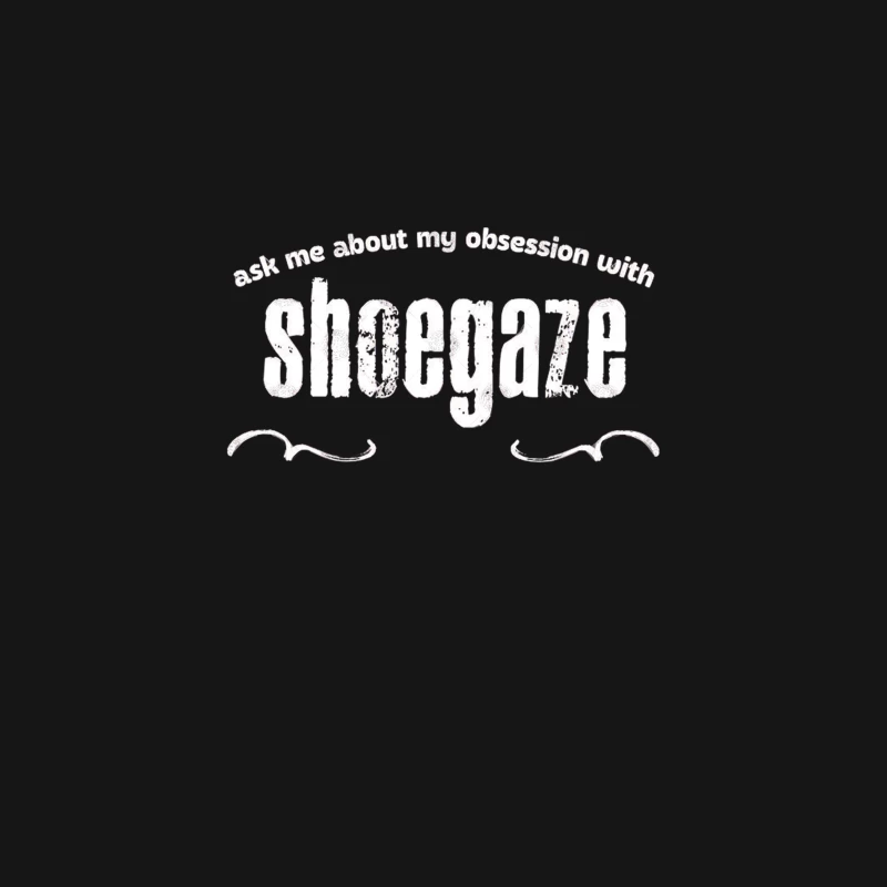 Ask Me About My Obsession With Shoegaze Desk Mat