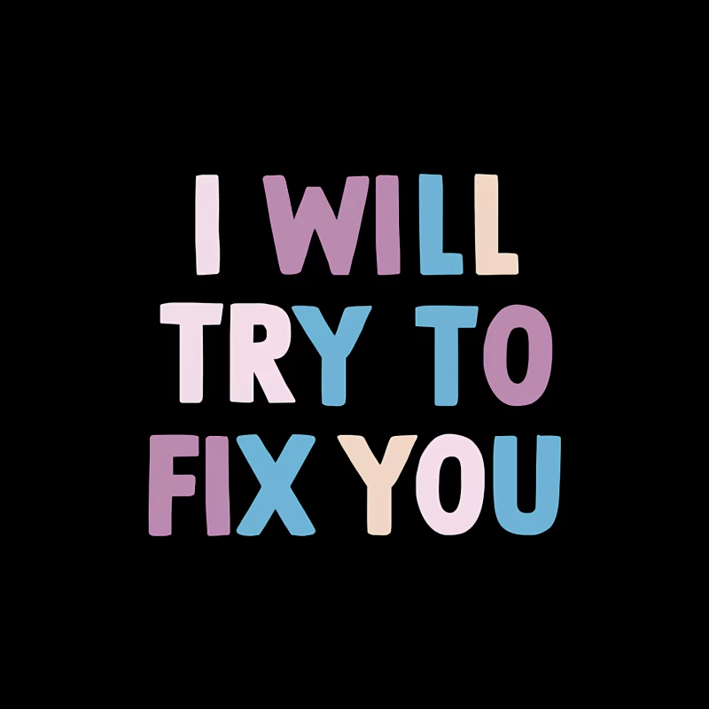 Coldplay Fix You Mouse Pad