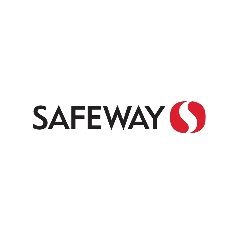 Safeway Supermarket Retail Logo Throw Pillow