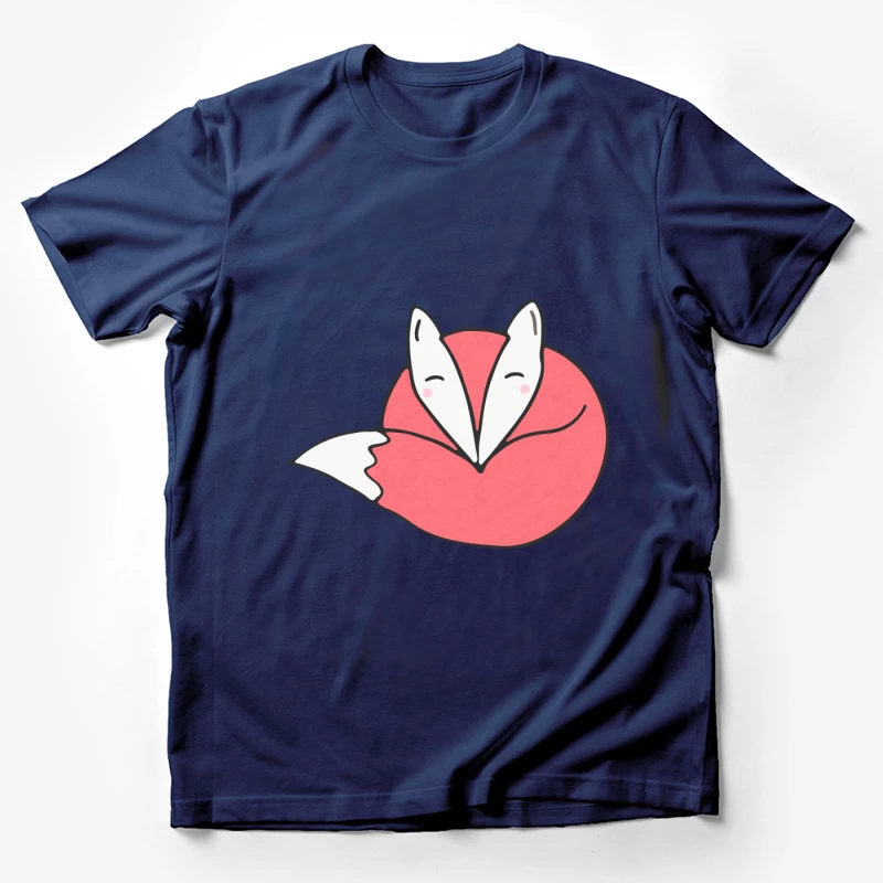 Renard adorable endormi Homme T-Shirt