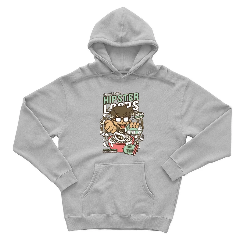 Céréales Hipster Loops amusantes Homme Sweat à capuche