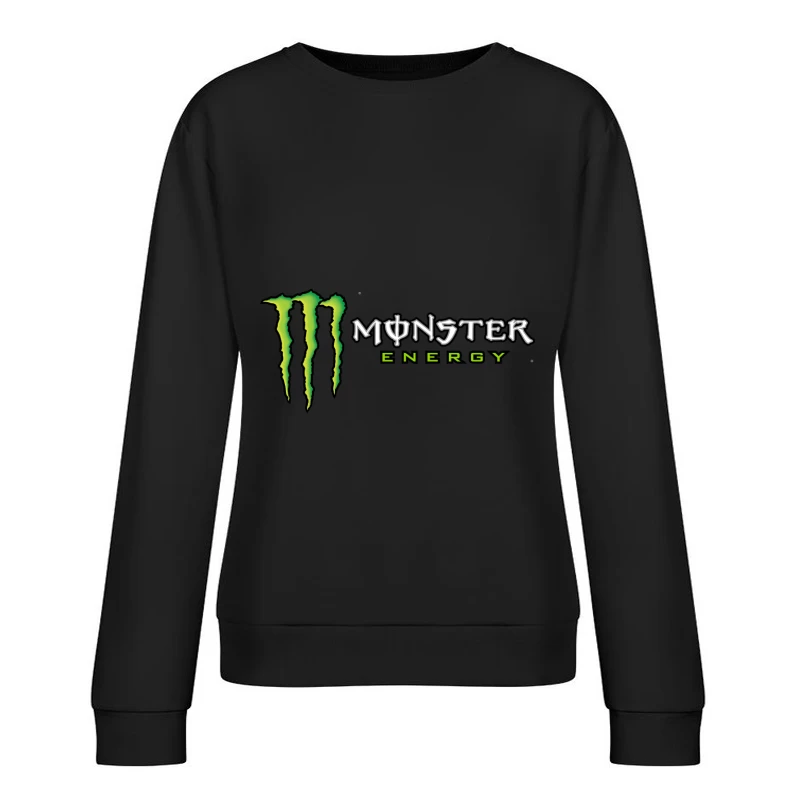 Monster Energy Drink Logo Female Pullover Sweatshirt