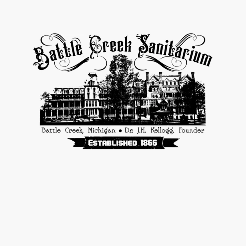 Battle Creek Sanitarium Cotton Tote Bag