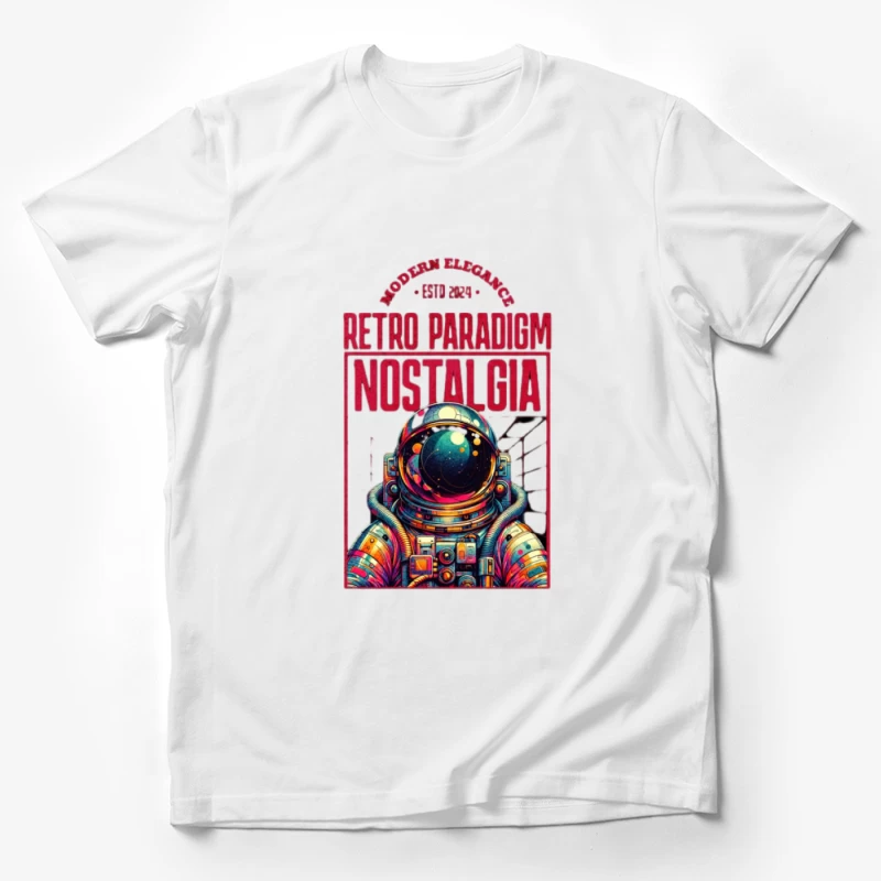 Astronaute Paradigme Rétro Homme T-Shirt