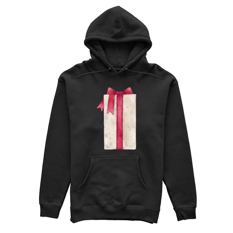 Cadeau avec ruban rouge Femme Sweat à capuche