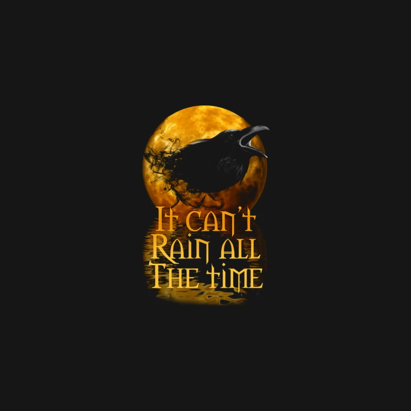 The Crow - It can_t rain all the time Desk Mat