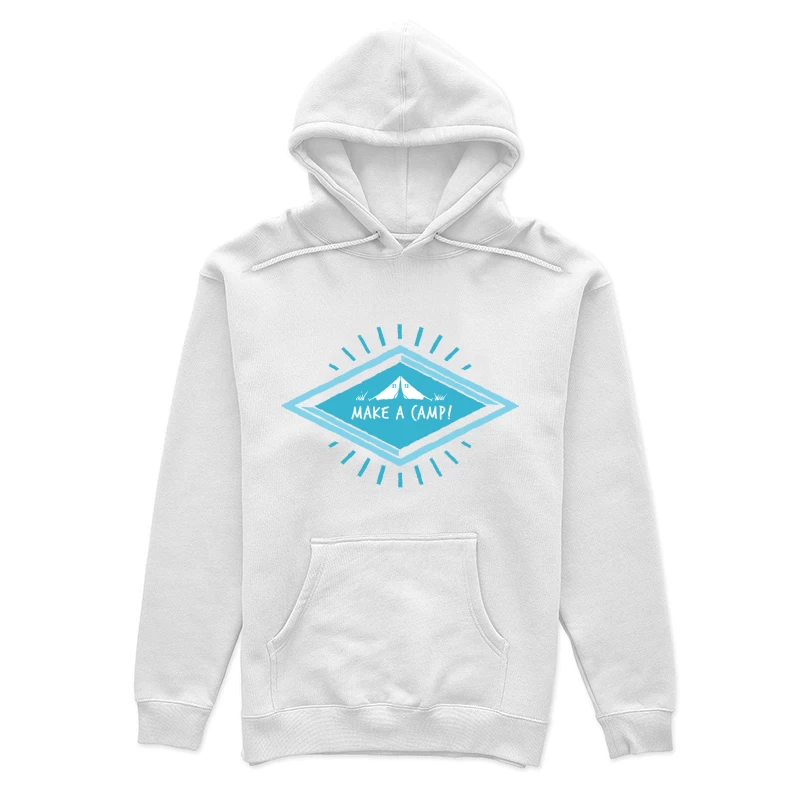 Design de camping amusant et créatif Femme Sweat à capuche