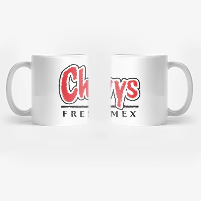 Chevys Fresh Mex Restaurant Logo Design Coffee Mug