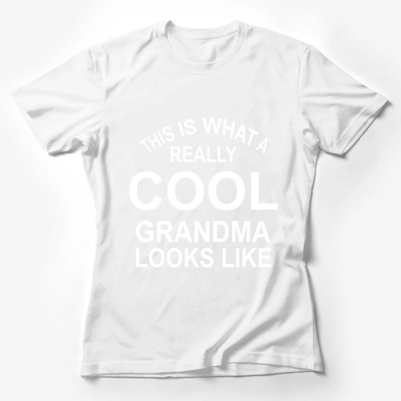 This Is What A Cool Grandma Looks Like Female T-Shirt