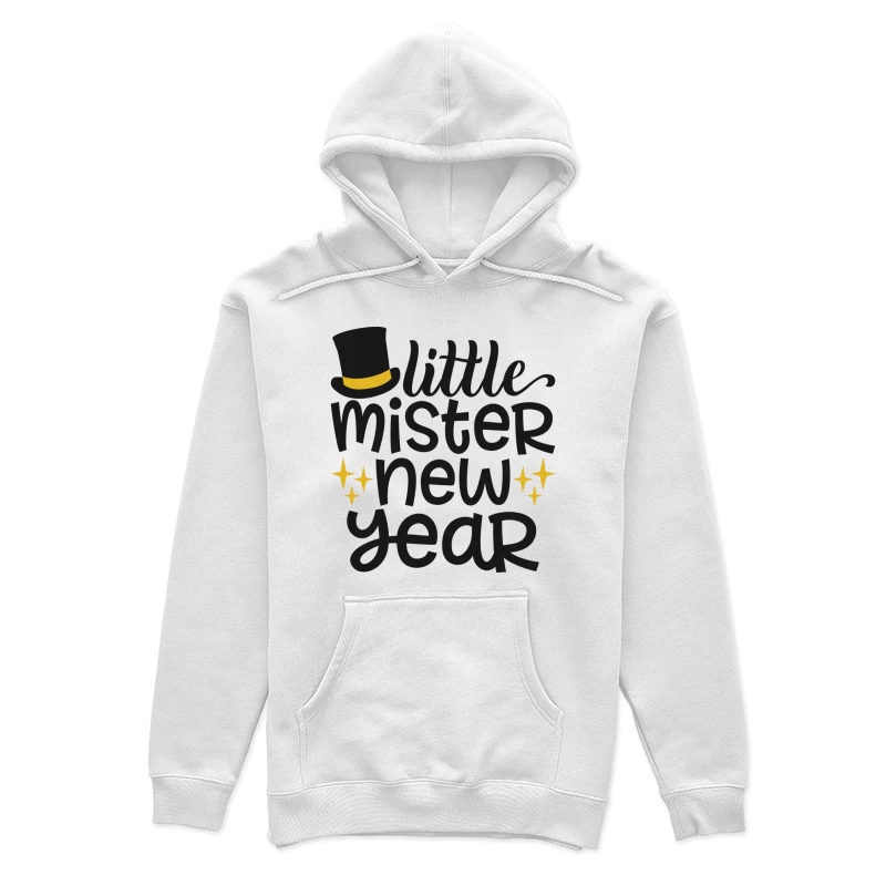 Petit Monsieur Nouvel An avec Chapeau Femme Sweat à capuche