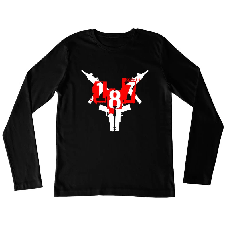 178 pistol Female Long Sleeve T-Shirt