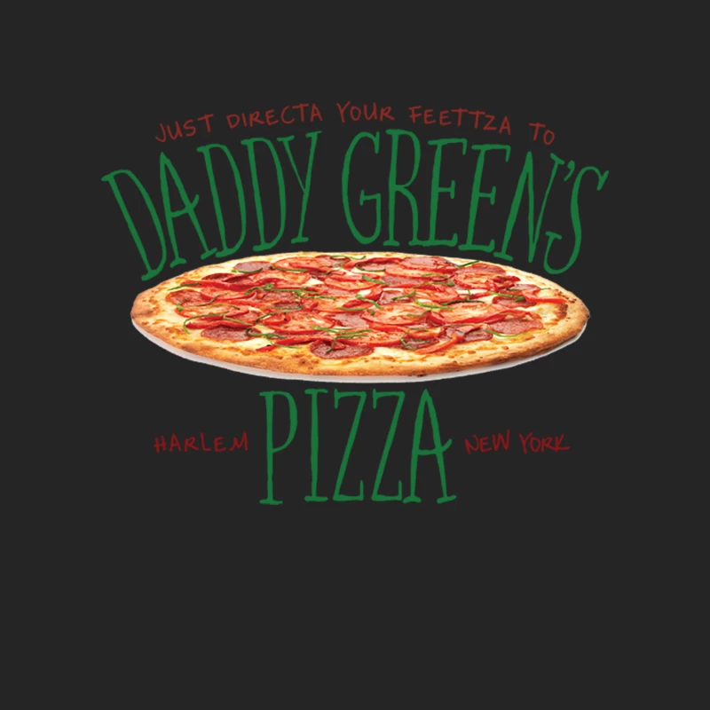 Daddy Green_s Pizza Male Pullover Sweatshirt