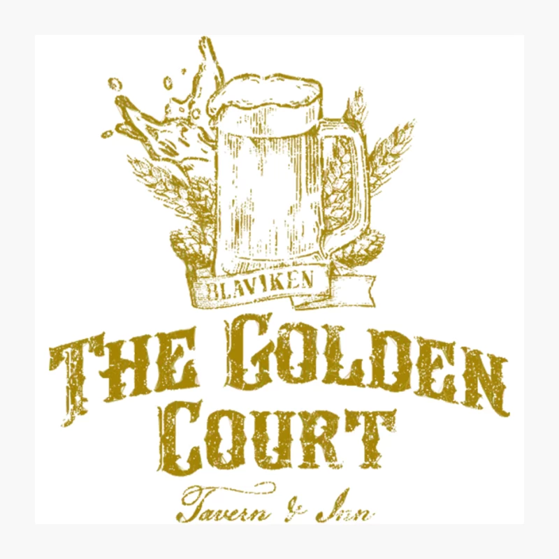 The Golden Court Pin
