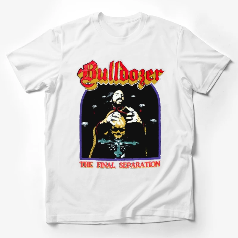 Bulldozer - The Final Separation Metal Album Cover Art Male T-Shirt