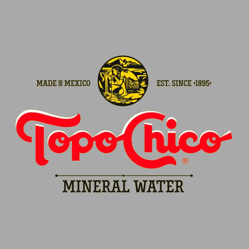 Topo Chico Logo 2 Male Pullover Hoodie