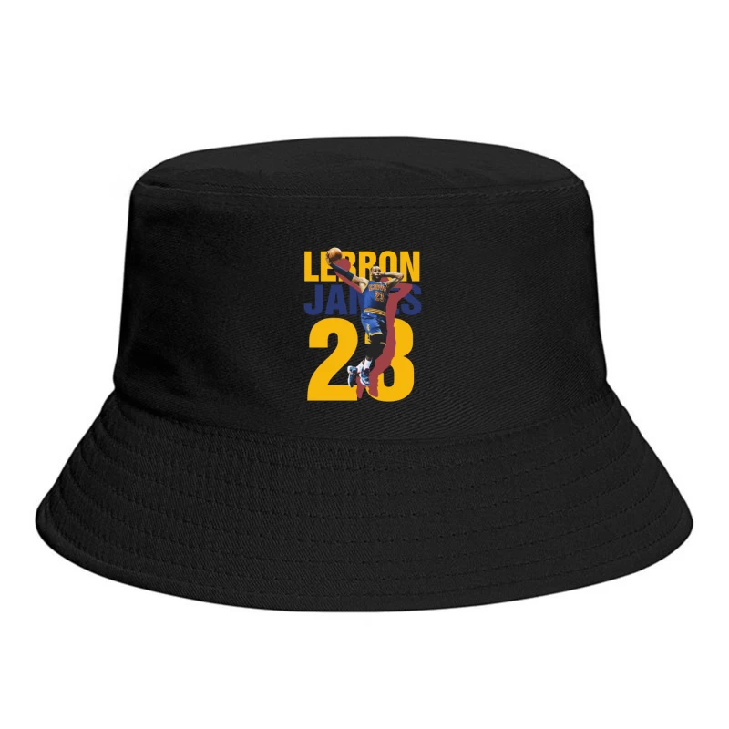 LeBron James Basketball Player Graphic Bucket Hat