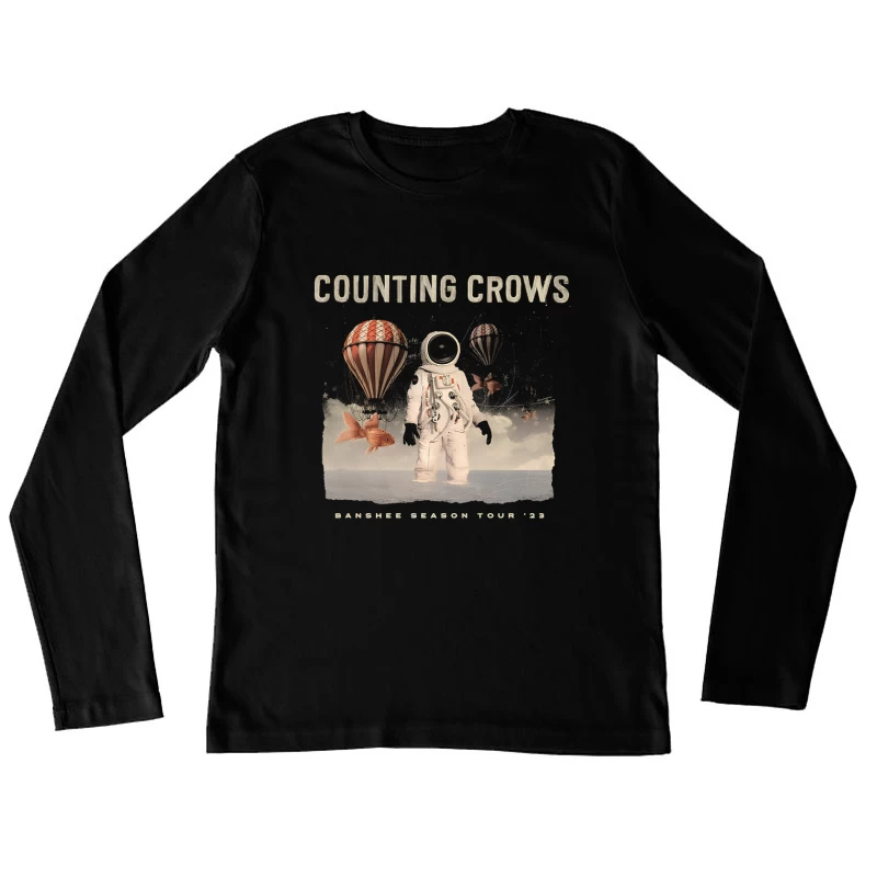 Counting Crows Moon Man Female Long Sleeve T-Shirt