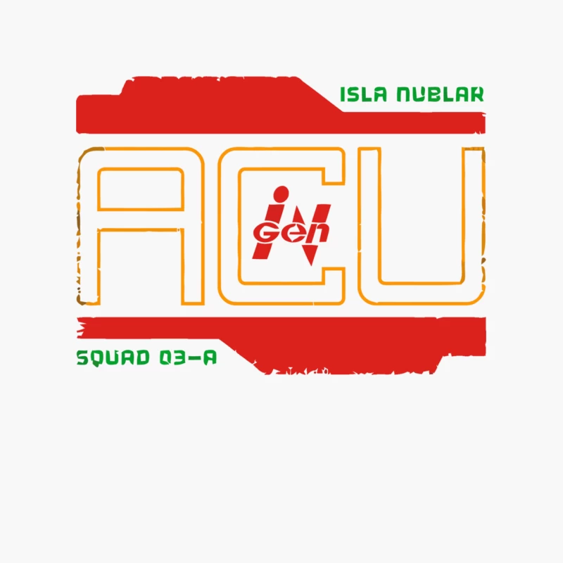 ACU Squad 03-A Logo from Isla Nublar Cotton Tote Bag