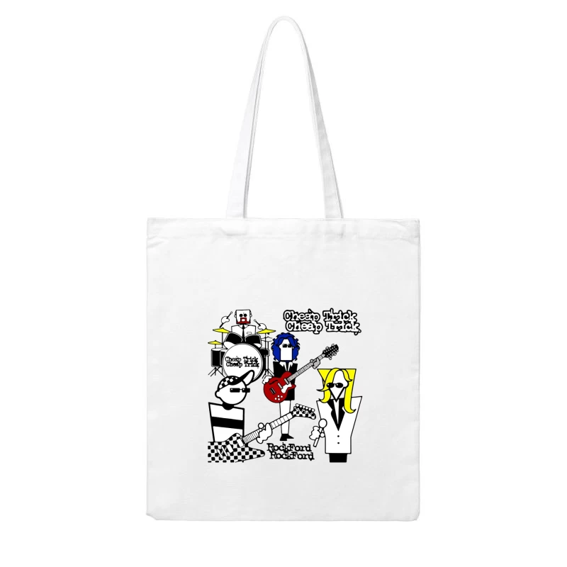 Cheap Trick Rockford Cotton Tote Bag