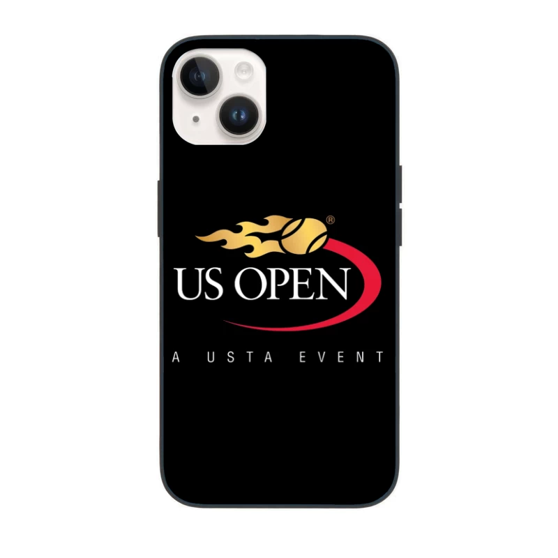 US Open Tennis Championship Tournament Logo Design iPhone Case