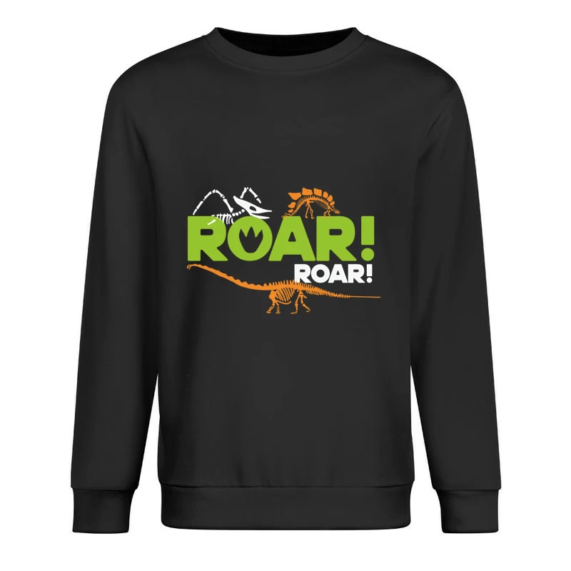 Roar! Dinosaur Playground Male Pullover Sweatshirt