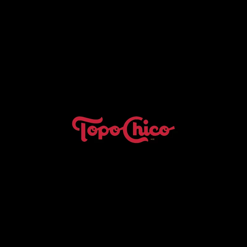 Topo Chico Vintage-Style Red Logo Design iPhone Case