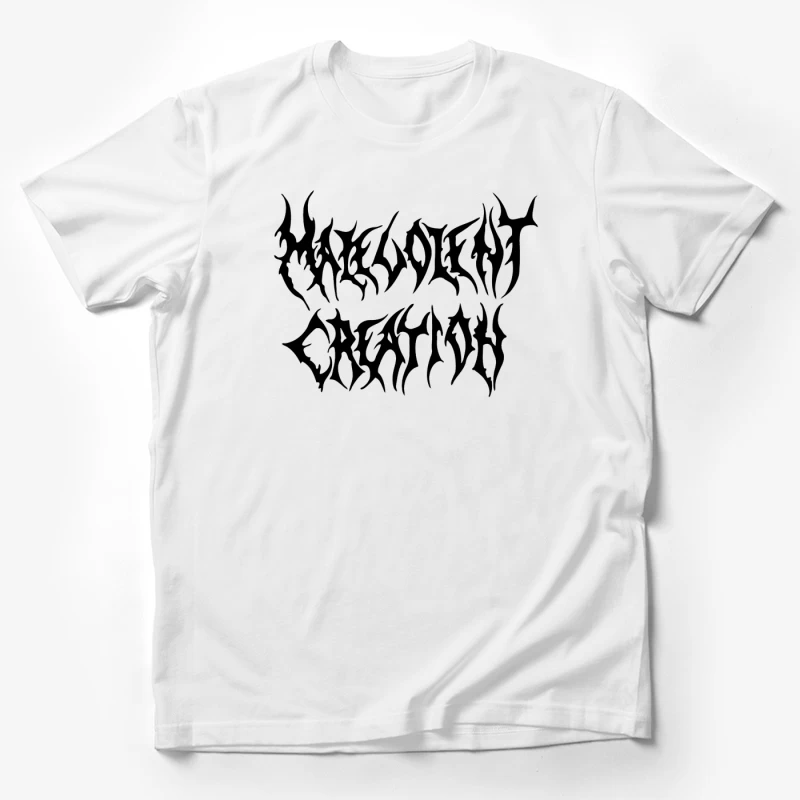 Malevolent Creation Black Logo Male T-Shirt