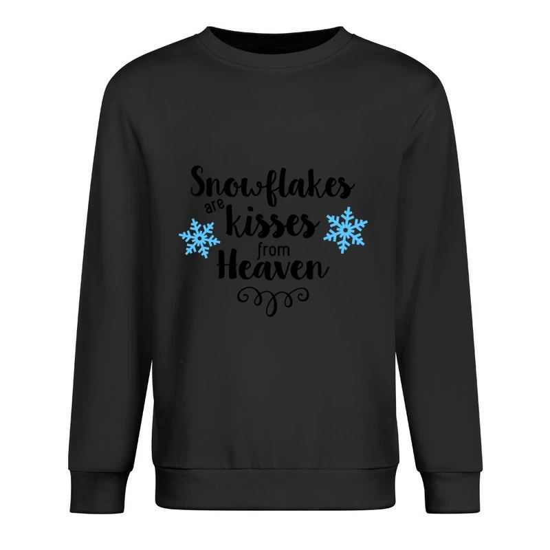 Flocons de Neige de Noël Homme Sweat-shirt à enfiler