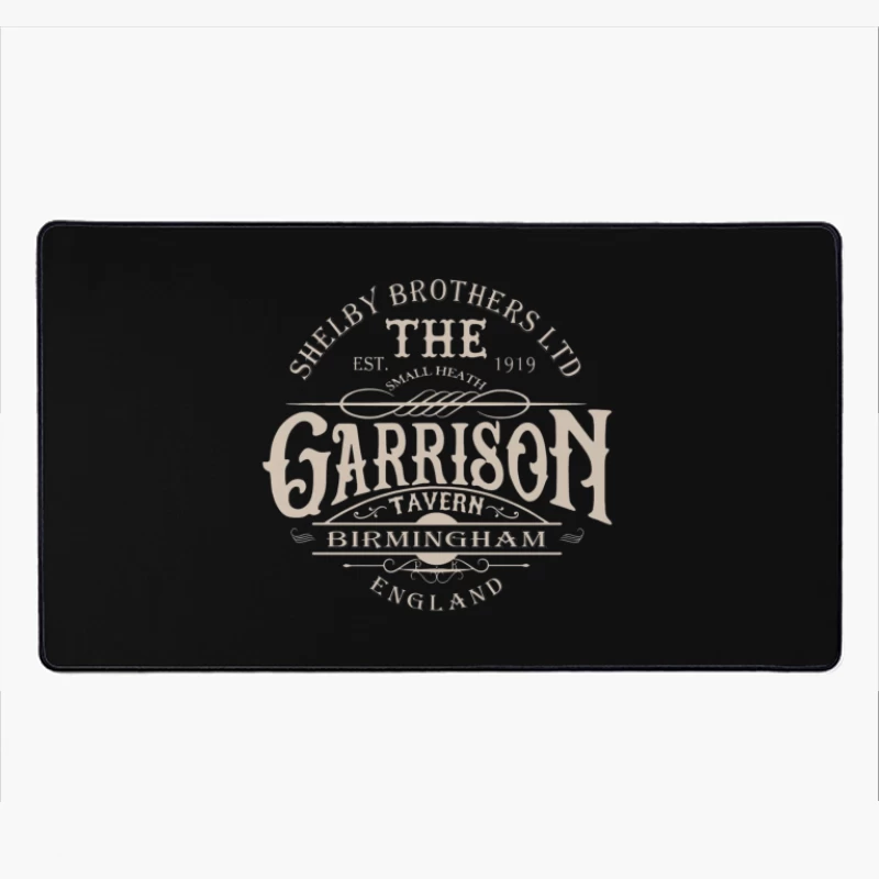 Garrison Tavern The Blinders Birmingham Desk Mat