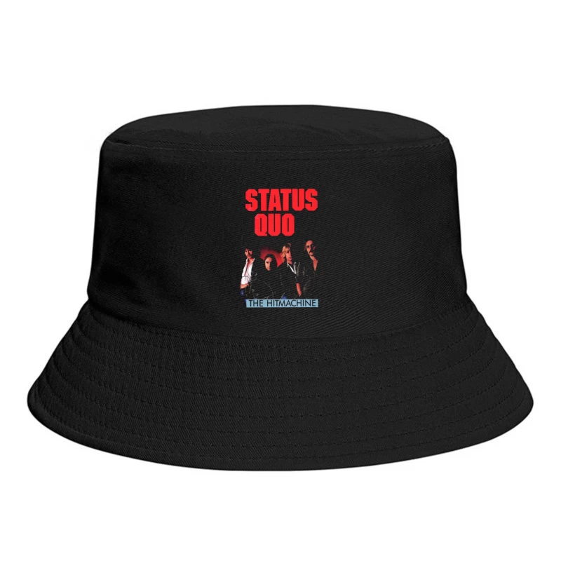 Status Quo: The Hit Machine Album Cover Bucket Hat