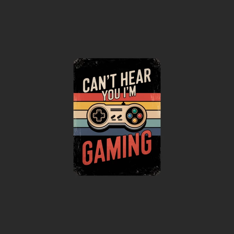 Retro Gaming Typography with Vintage Controller Art Baseball Cap