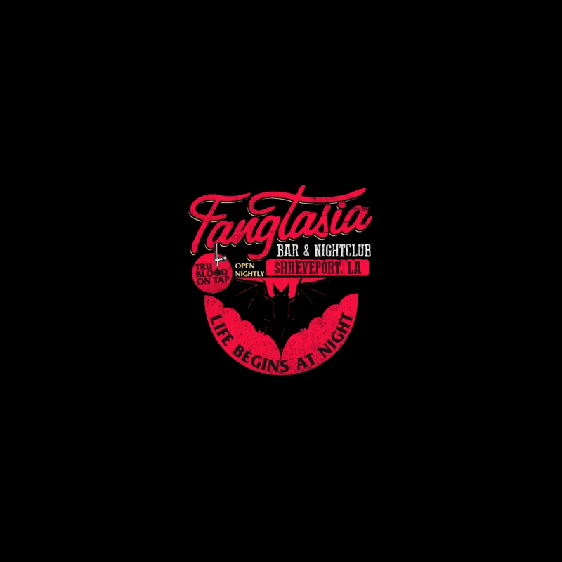 Fangtasia Nightclub Vintage Travel Mug
