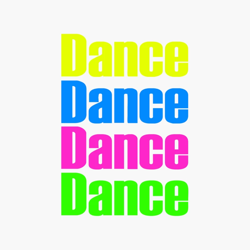 Dance Dance Cotton Tote Bag