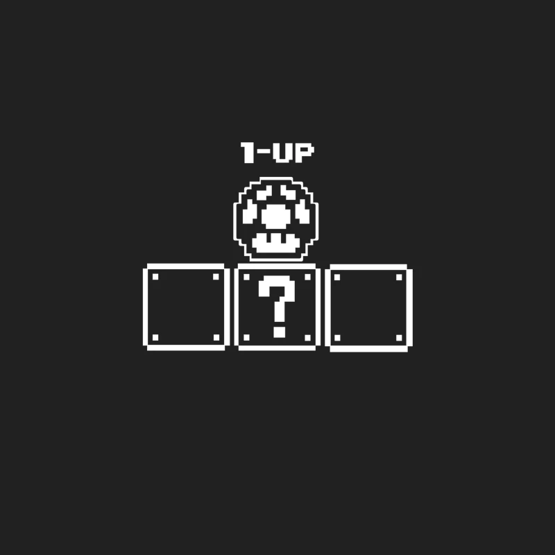 1 up Mushroom Nintendo Mario snes gaming tee Bucket Hat
