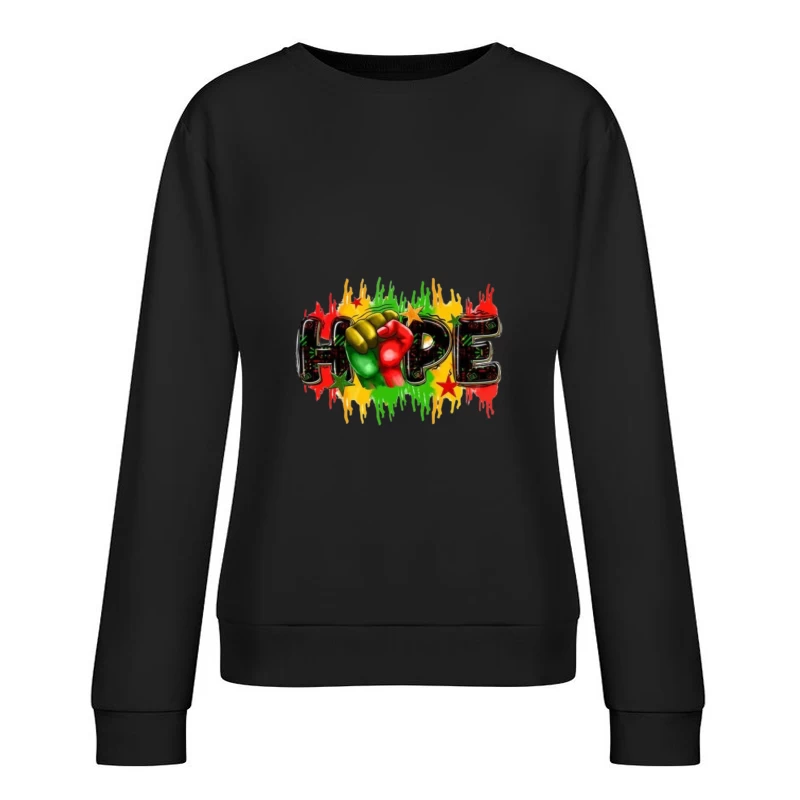 Empowerment Through Hope Female Pullover Sweatshirt